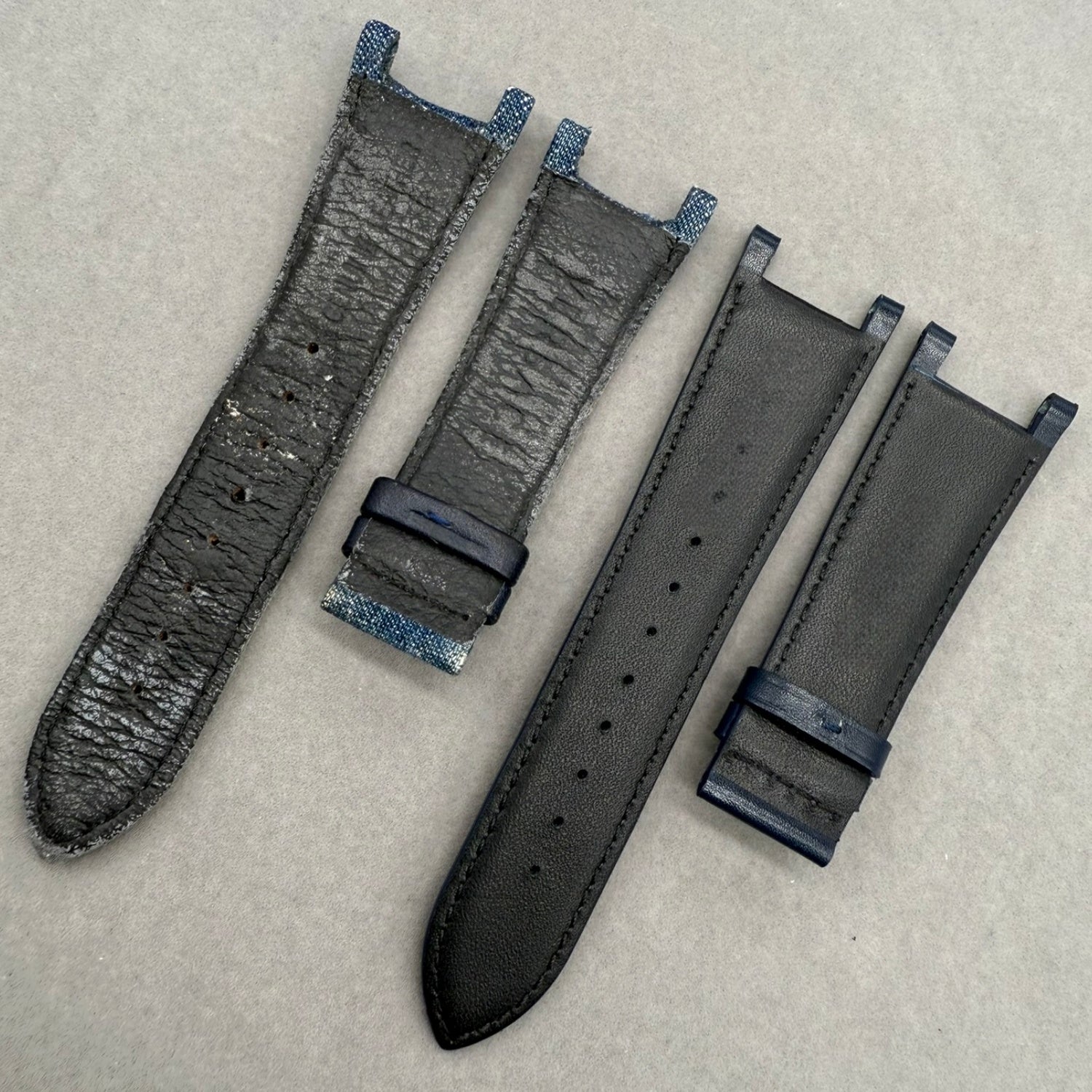 Handcrafted for Versace's models, this strap is made of high-quality Cowhide leather with a smooth texture