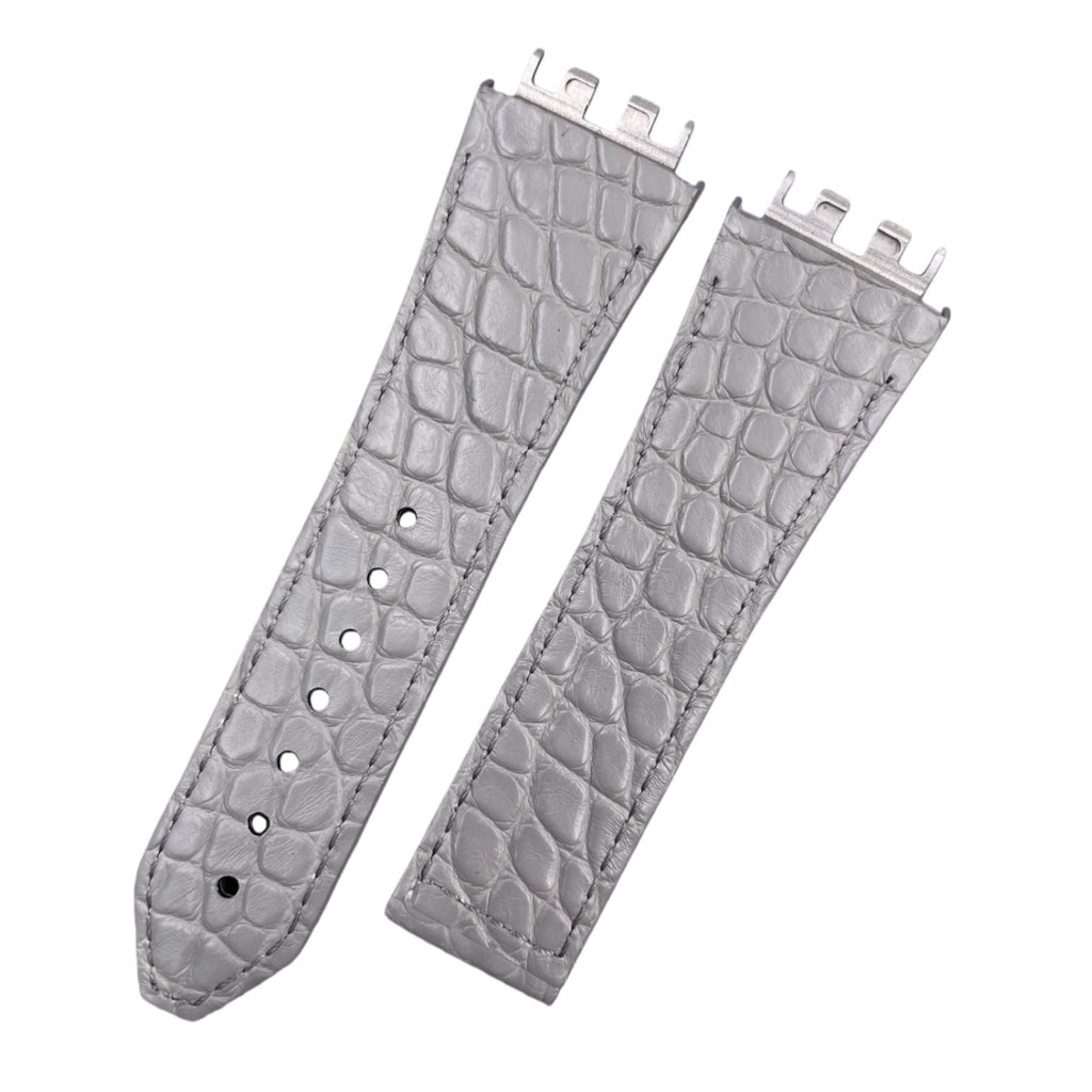 Compatible with Hublot Big Bang 441 Double-sided ALLIGATOR Strap Handmade Custom Genuine Leather Folding Strap