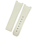 Custom Handmade Checkered Fluororubber Watch Strap for OMEGA Constellation Double Eagle&nbsp;