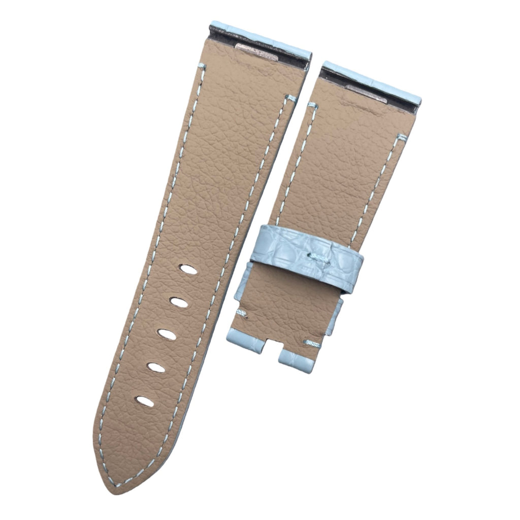 Compatible with Panerai Luminor Due PAM01180 ALLIGATOR Strap Handmade Custom Strap