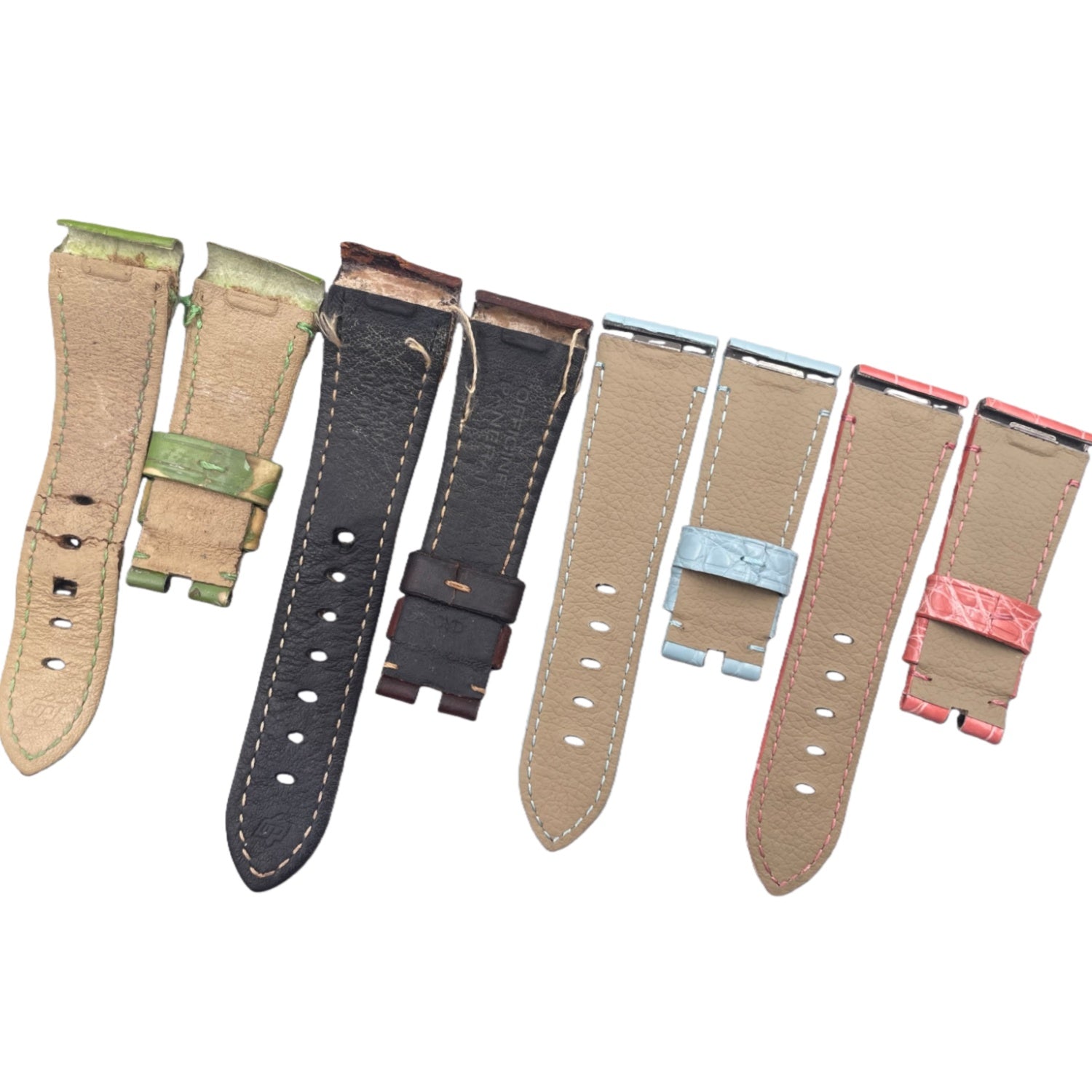 Compatible with Panerai Luminor Due PAM01180 ALLIGATOR Strap Handmade Custom Strap