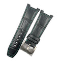 Compatible with IWC Engineer IW322404 Black ALLIGATOR Strap