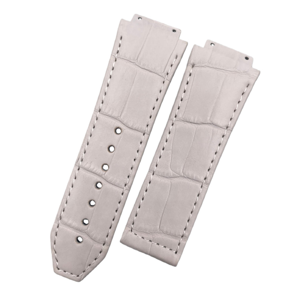 Compatible with Hublot Big Bang 441 Double-sided ALLIGATOR Strap Handmade Custom Genuine Leather Folding Strap