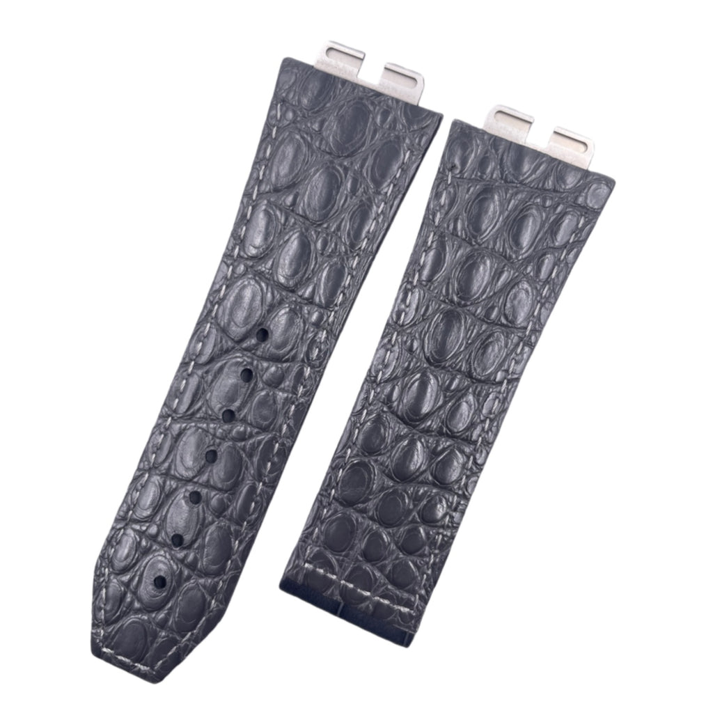 Compatible with Hublot Big Bang 441 Double-sided ALLIGATOR Strap Handmade Custom Genuine Leather Folding Strap