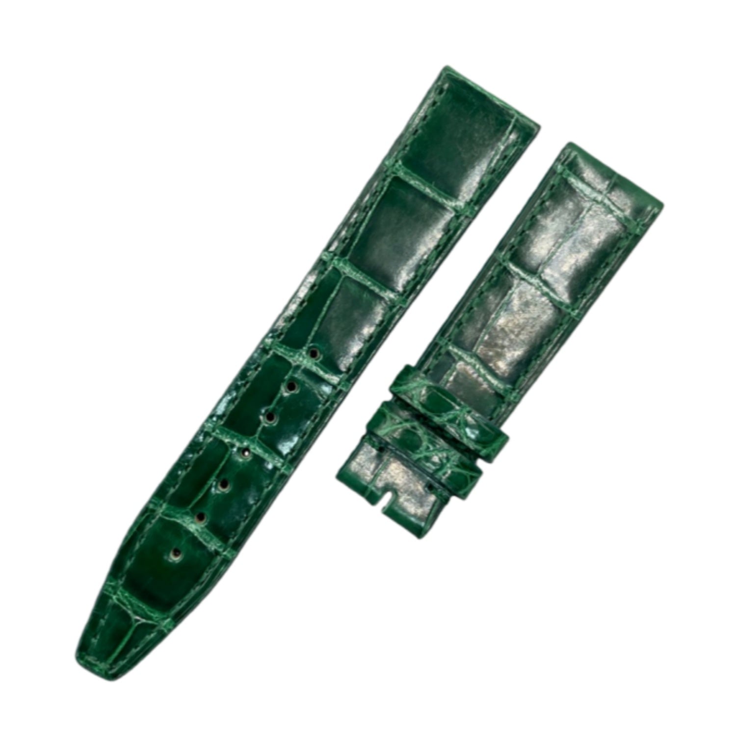 Compatible with IWC Portofino Ladies' IW45007 Polished ALLIGATOR Strap