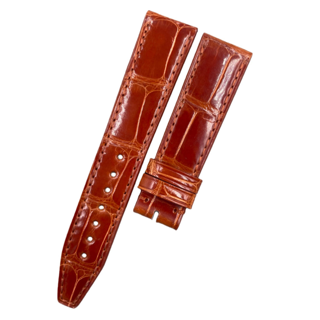 Compatible with IWC Portofino Ladies' IW45007 Polished ALLIGATOR Strap