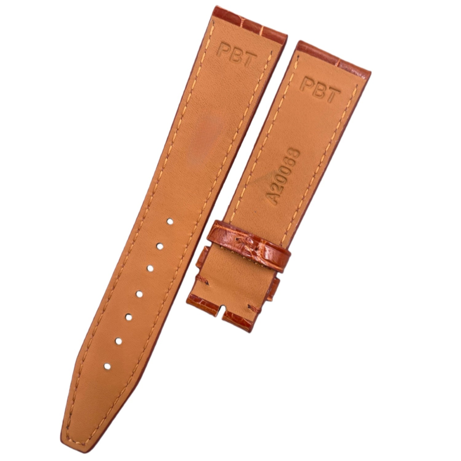 Compatible with IWC Portofino Ladies' IW45007 Polished ALLIGATOR Strap
