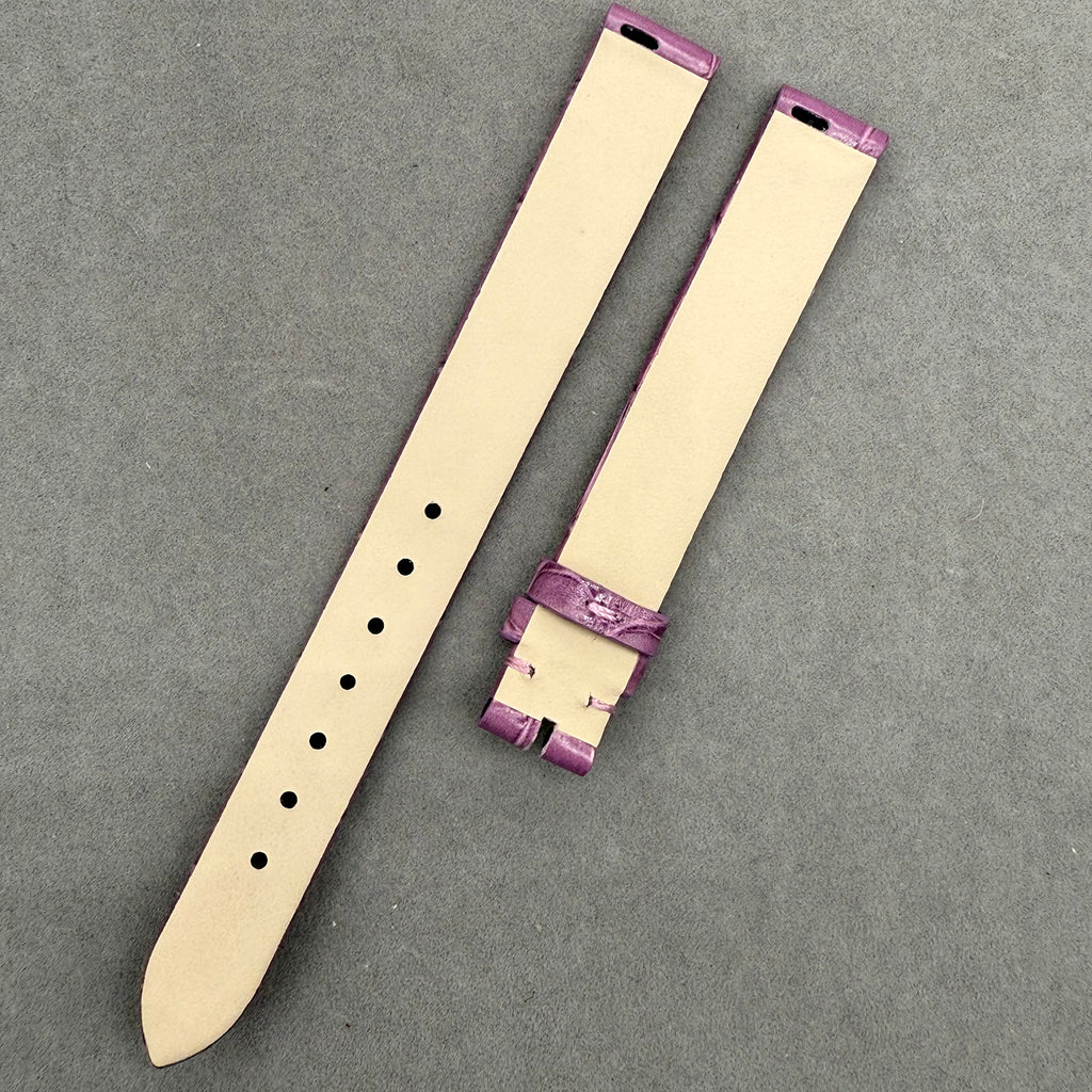 Compatible with Piaget Possession Purple ALLIGATOR Strap