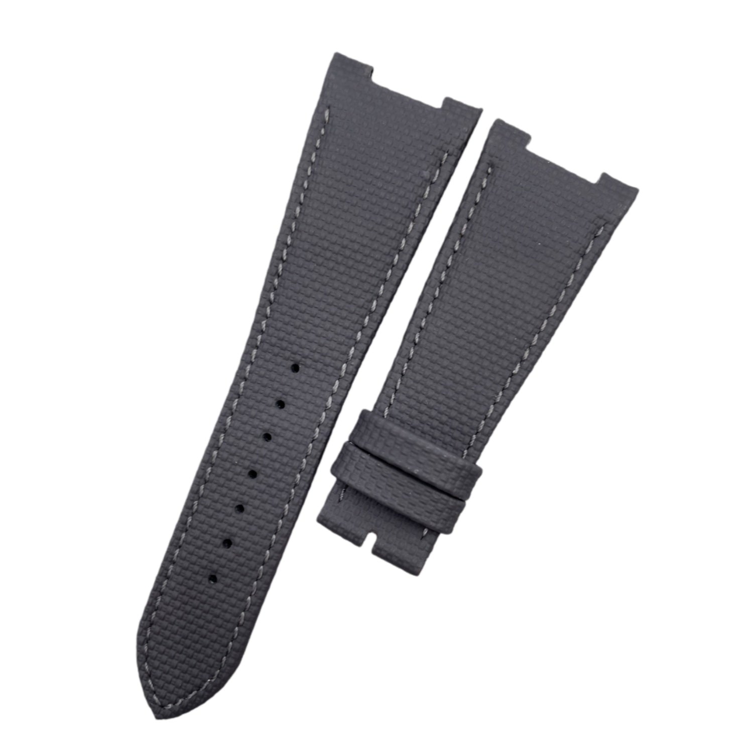Custom Handcrafted Nylon-Textured Fluororubber Strap for Patek Philippe Sports Elegance Collection 5711/5712 - Red