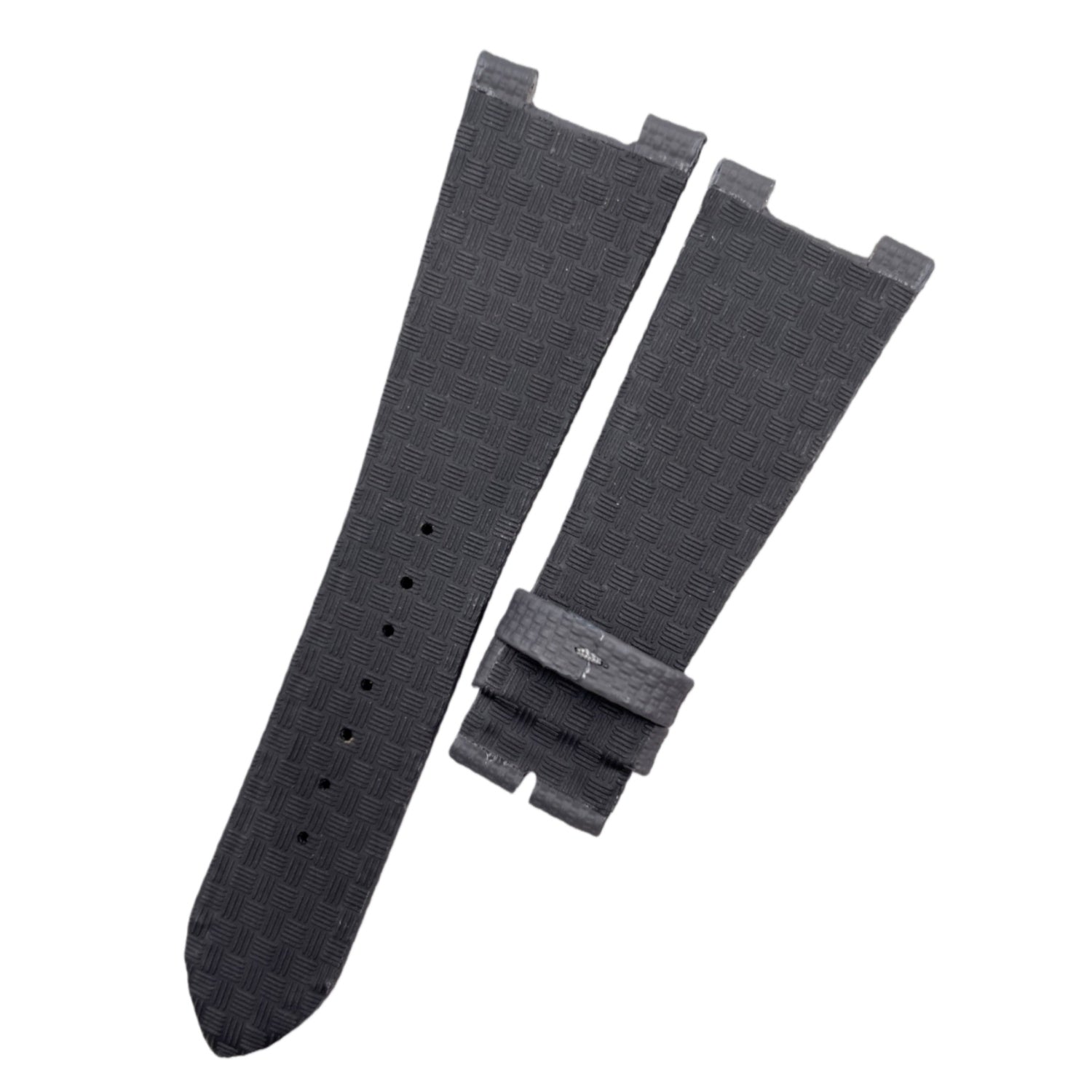 Custom Handcrafted Nylon-Textured Fluororubber Strap for Patek Philippe Sports Elegance Collection 5711/5712 - Red