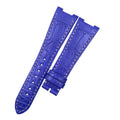 Custom Handcrafted VIOLET ALLIGATOR Leather Strap for Patek Philippe Sports Elegance Collection 5711/5712