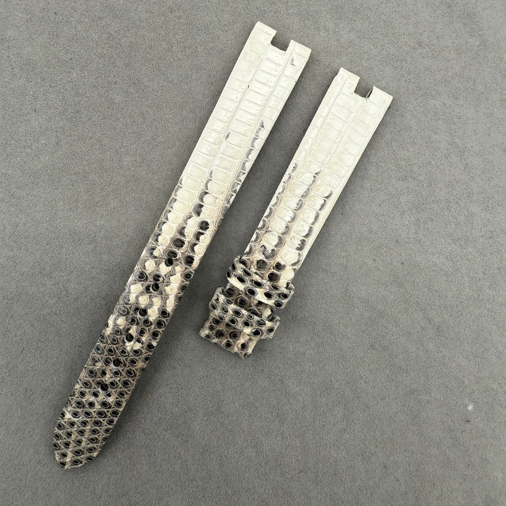 Compatible with Cartier Ballon Blanc WJBL0012 Himalayan Lizard Leather Strap Handmade Custom Strap
