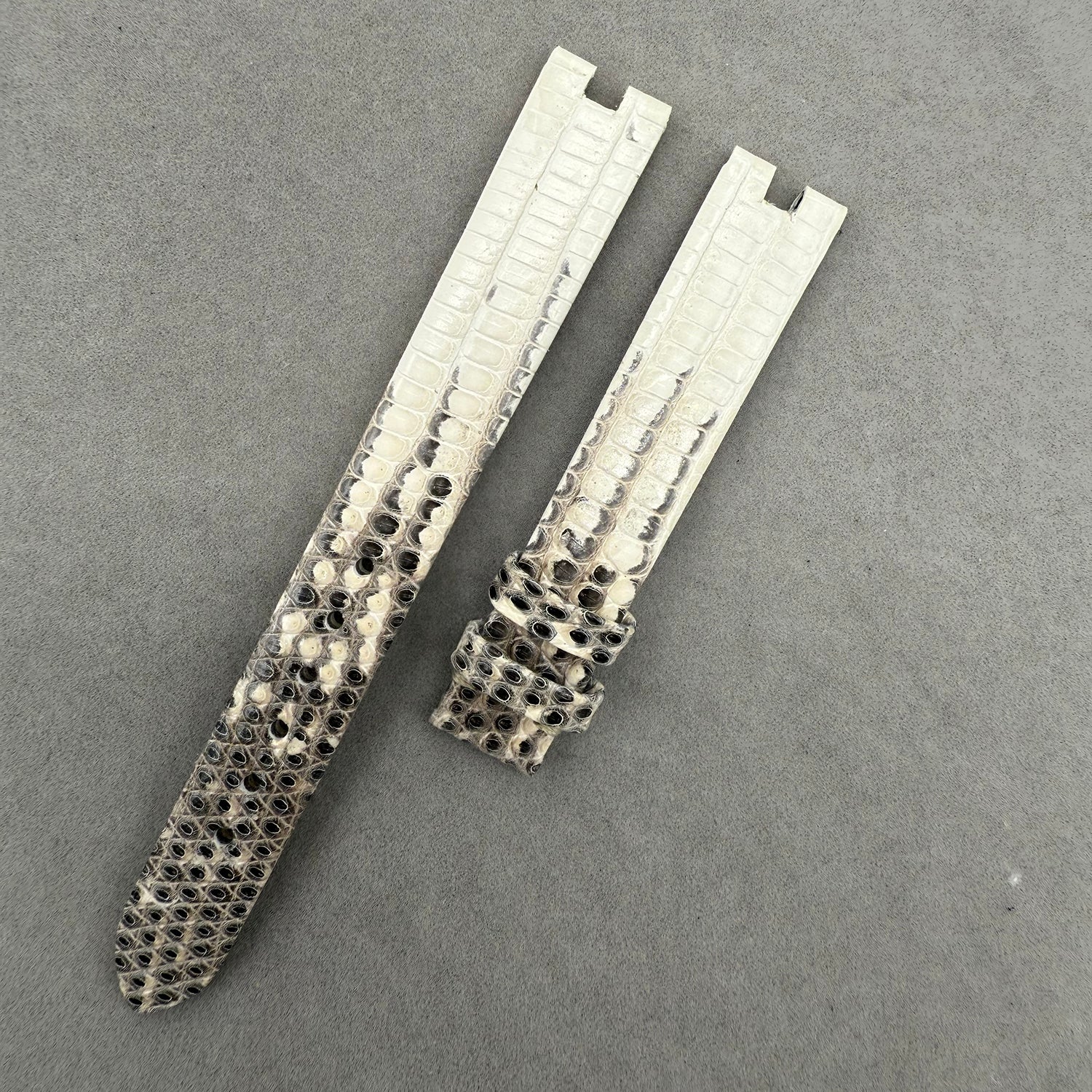Compatible with Cartier Ballon Blanc WJBL0012 Himalayan Lizard Leather Strap Handmade Custom Strap