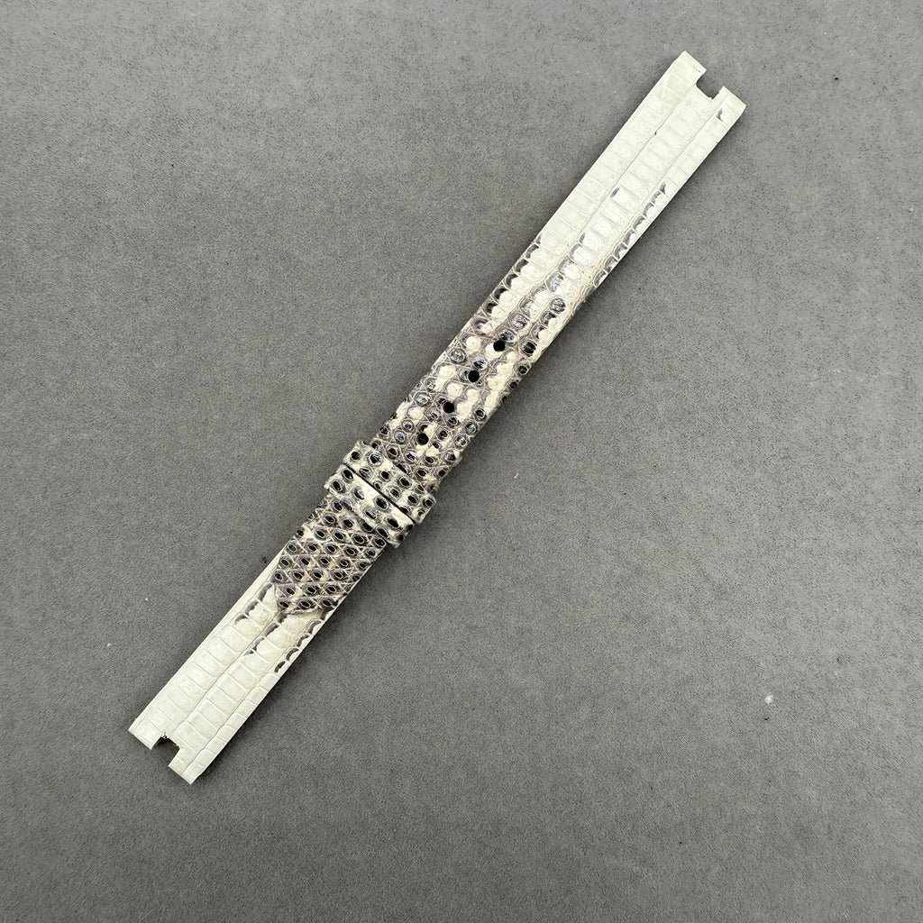 Compatible with Cartier Ballon Blanc WJBL0012 Himalayan Lizard Leather Strap Handmade Custom Strap