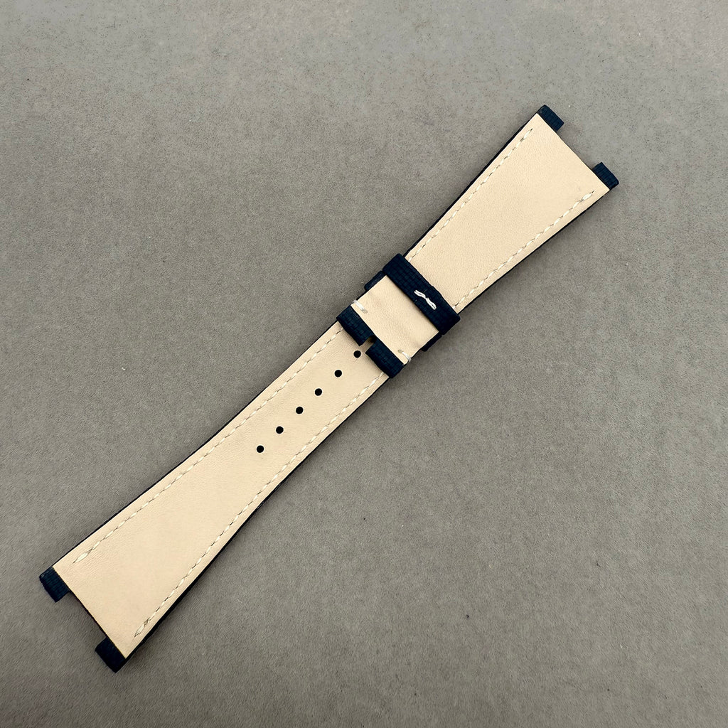 Compatible with Patek Philippe Nautilus 5712 Nylon Pattern Fluororubber Strap