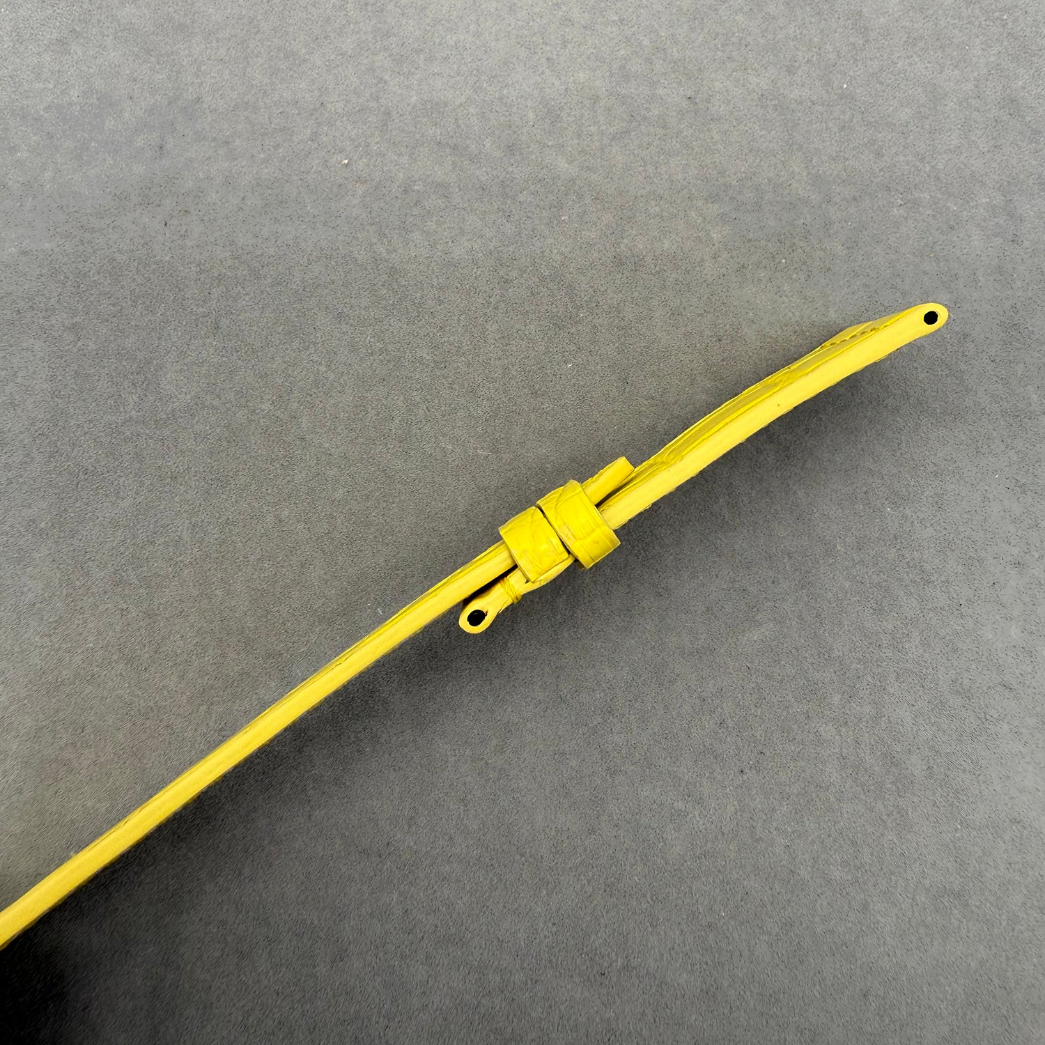 Compatible with Franck Muller 6000 Bright Yellow ALLIGATOR Strap Handmade Custom