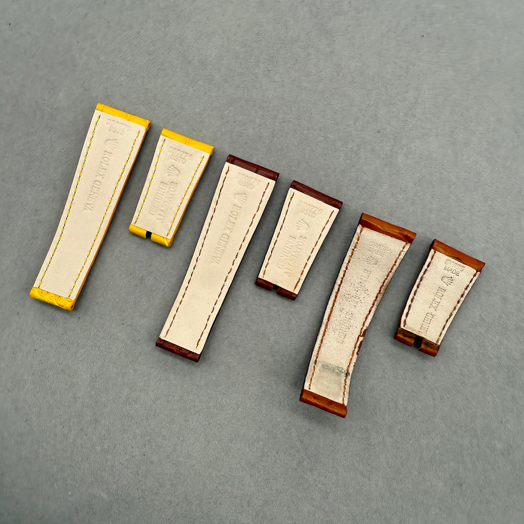 Compatible with Rolex Cellini ALLIGATOR Strap Folding Clasp Handmade Custom Strap
