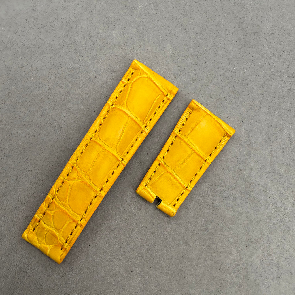 Compatible with Rolex Cellini ALLIGATOR Strap Folding Clasp Handmade Custom Strap