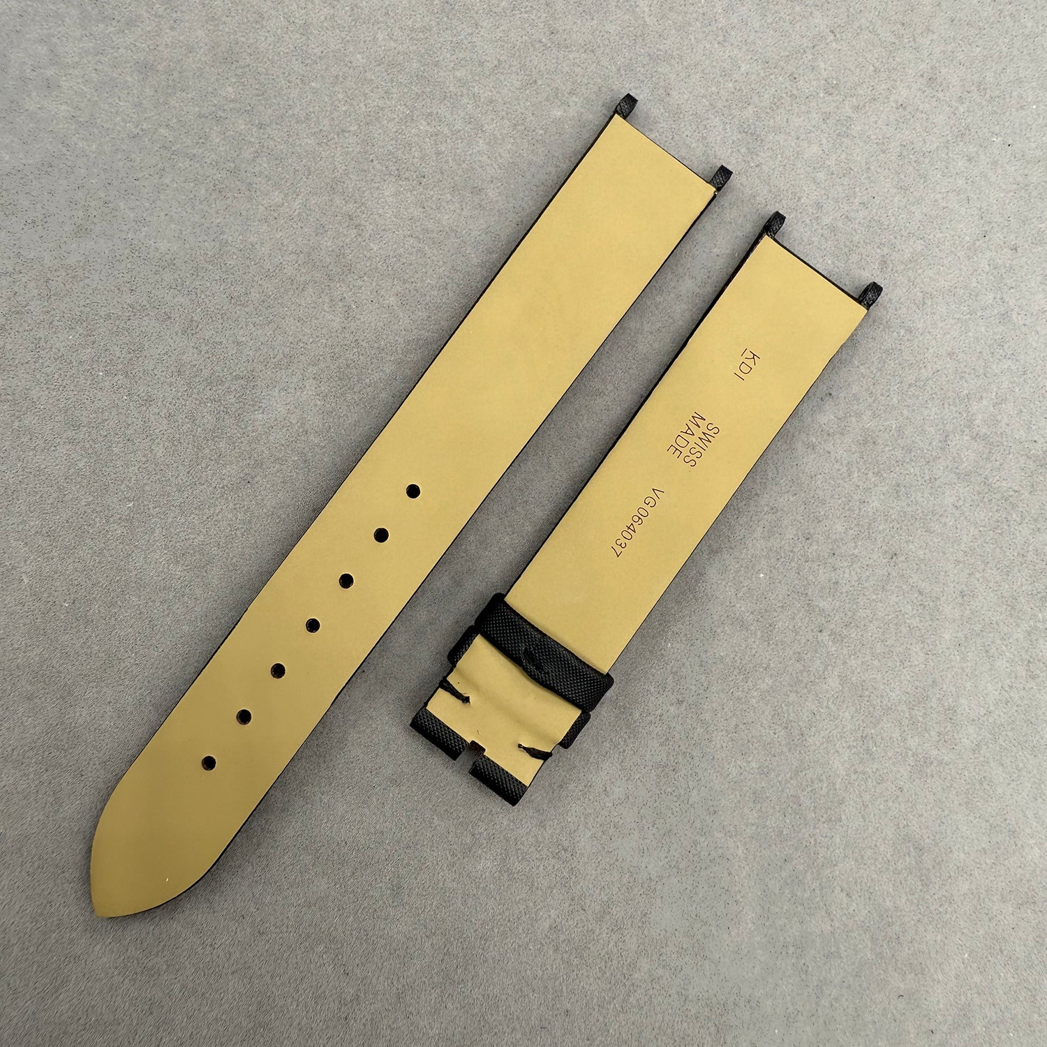 Compatible with Van Cleef & Arpels Four Leaf Clover Black Silk Strap Custom Version