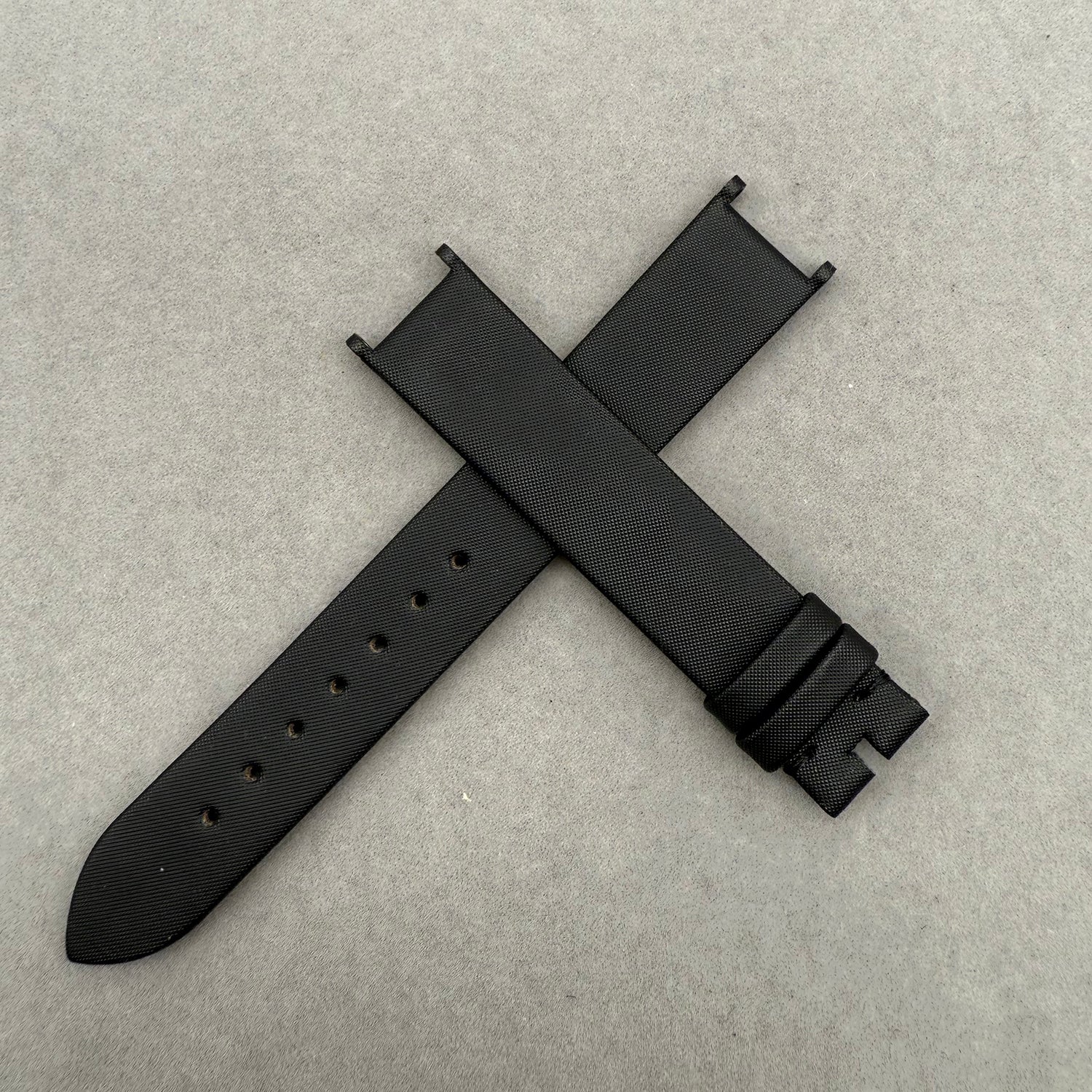 Compatible with Van Cleef & Arpels Four Leaf Clover Black Silk Strap Custom Version