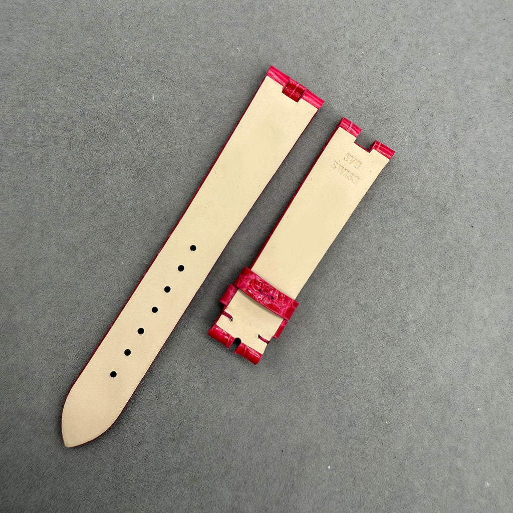 Compatible with Breguet Reine de Naples Polished ALLIGATOR Strap Handmade Custom Strap