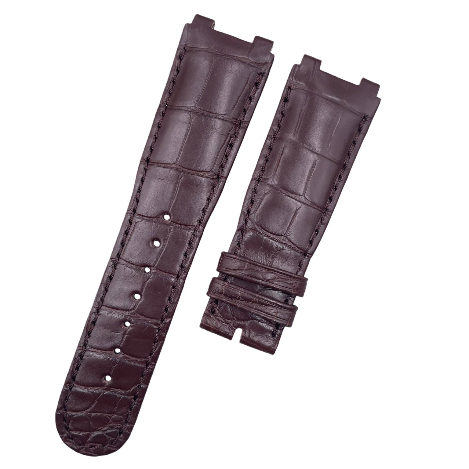 Crocodile Leather Watch Strap for Breguet Marine Series 5527BB/Y2/5WV - Handcrafted, Premium Quality