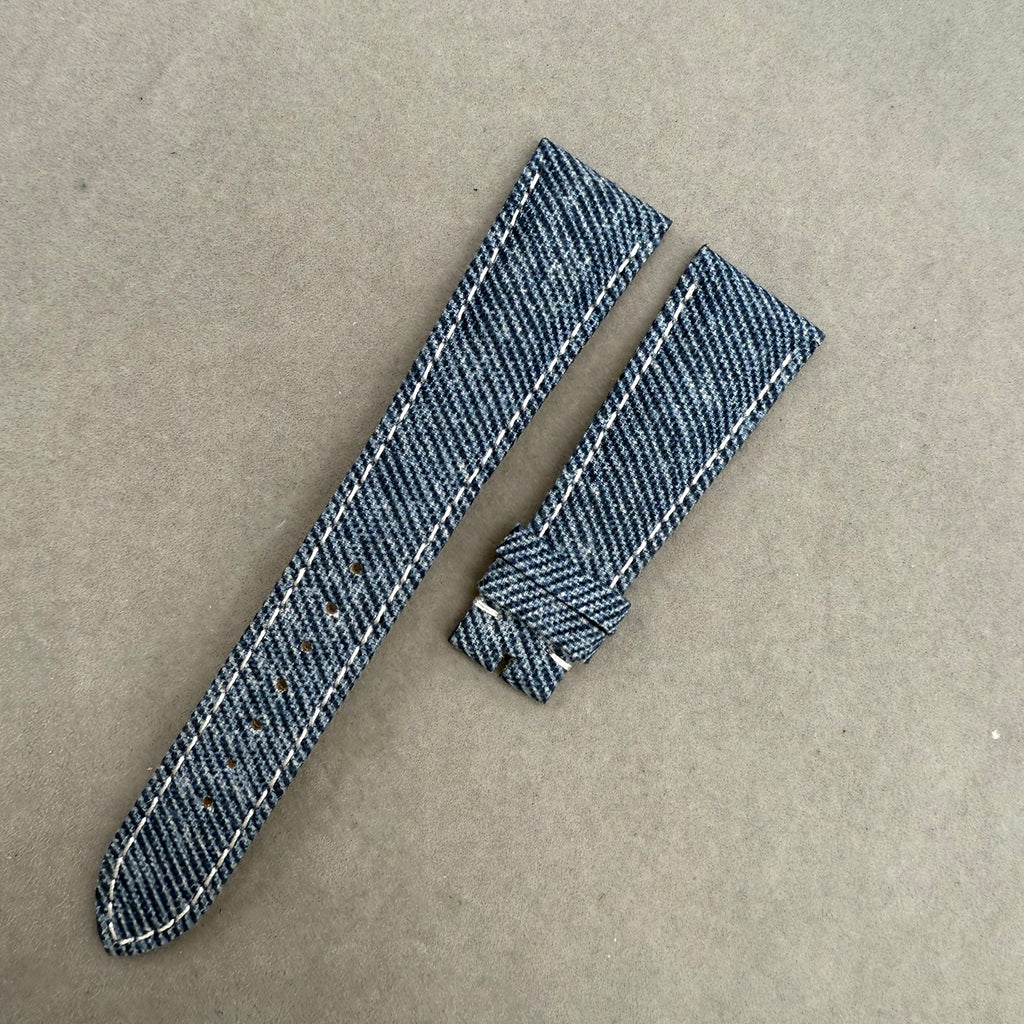 Compatible with Patek Philippe Complications Collection 5146 5271 5296 Blue Denim Strap Handmade Custom