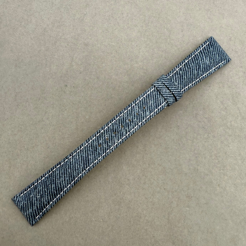 Compatible with Patek Philippe Complications Collection 5146 5271 5296 Blue Denim Strap Handmade Custom