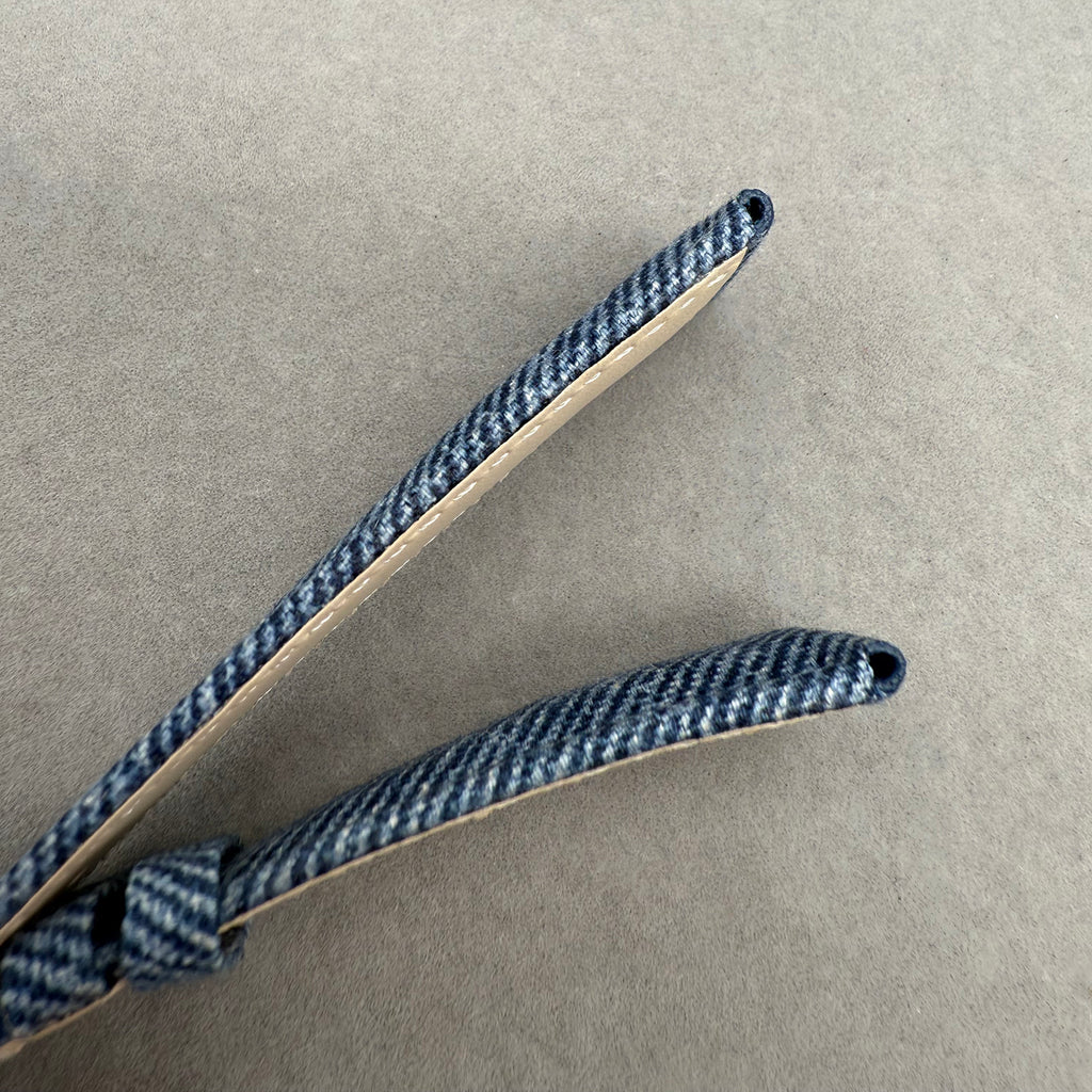 Compatible with Patek Philippe Complications Collection 5146 5271 5296 Blue Denim Strap Handmade Custom