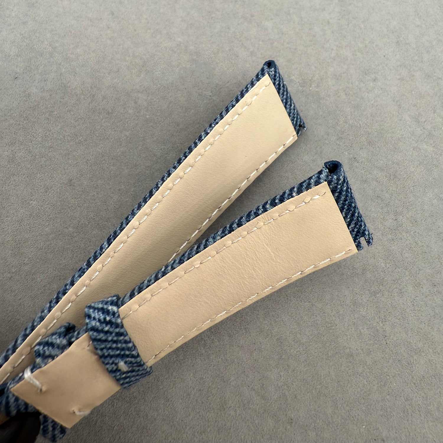 Compatible with Patek Philippe Complications Collection 5146 5271 5296 Blue Denim Strap Handmade Custom