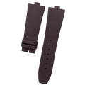 Fits Vacheron Constantin Overseas Men's 49150 Brown Nylon Texture Fluororubber Handmade Custom Watch Strap