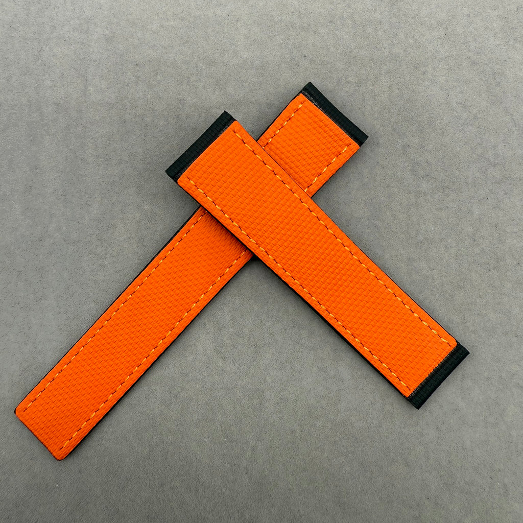 Fits Tag Heuer Nylon Rubber Watch Strap 20mm 21mm 22mm