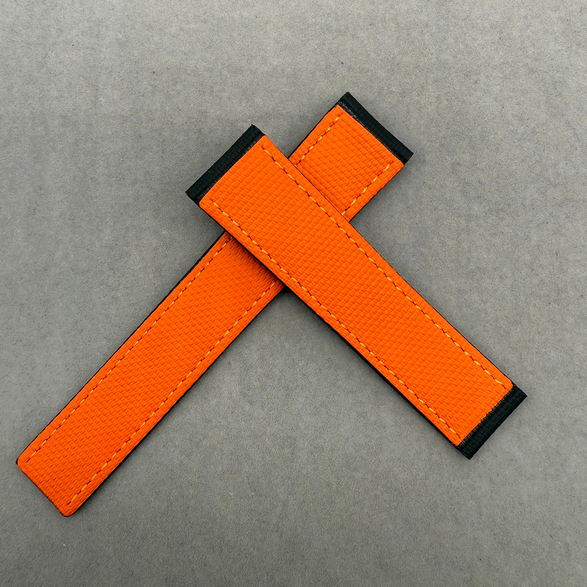 Fits Tag Heuer Nylon Rubber Watch Strap 20mm 21mm 22mm