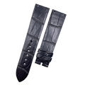 Fits Piaget G0A32096 Perforated ALLIGATOR Watch Strap Black