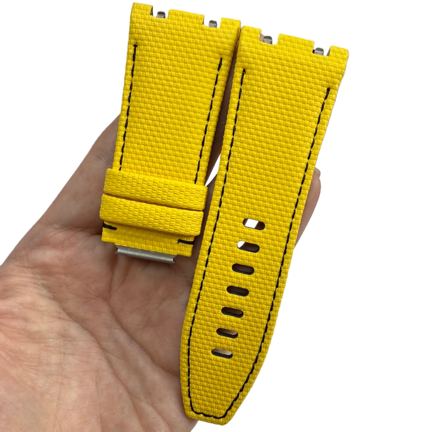 Compatible with Audemars Piguet, Tiffany Color Rubber Watch Strap