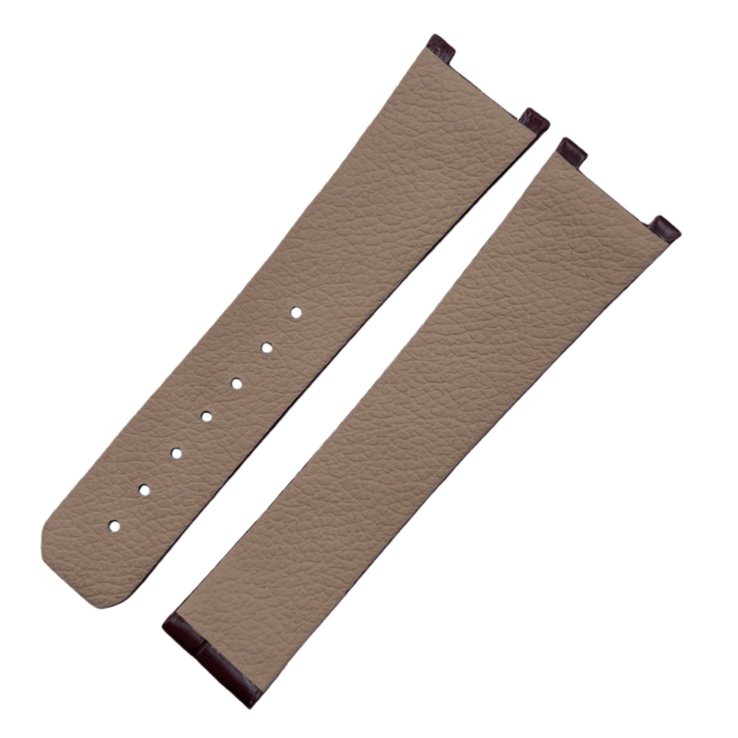 Compatible with Omega Constellation Series 35.5 Dial 23 Lug Polished Blue ALLIGATOR Strap