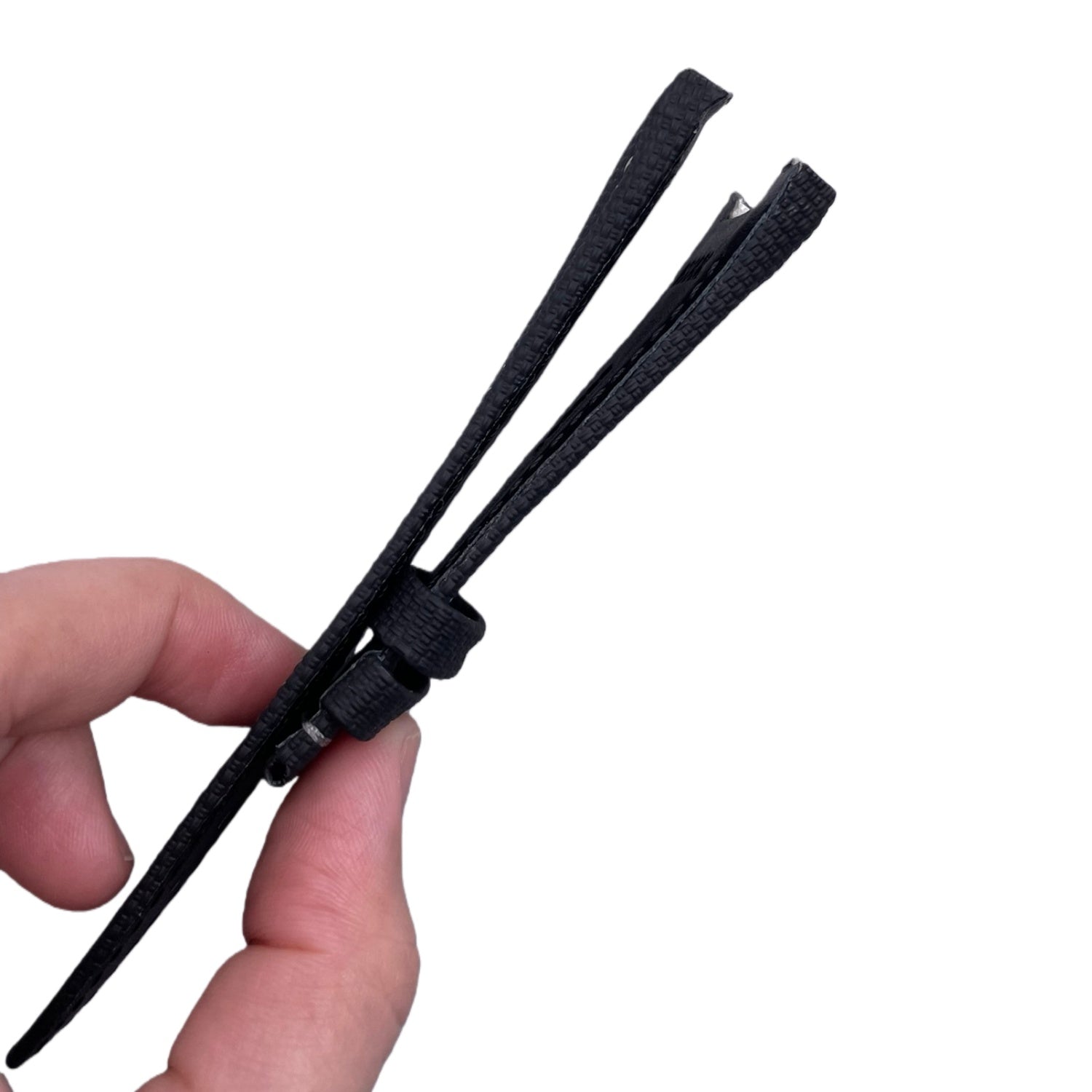 Compatible with IWC Engineer IW379201 Black Nylon Pattern Fluororubber Strap