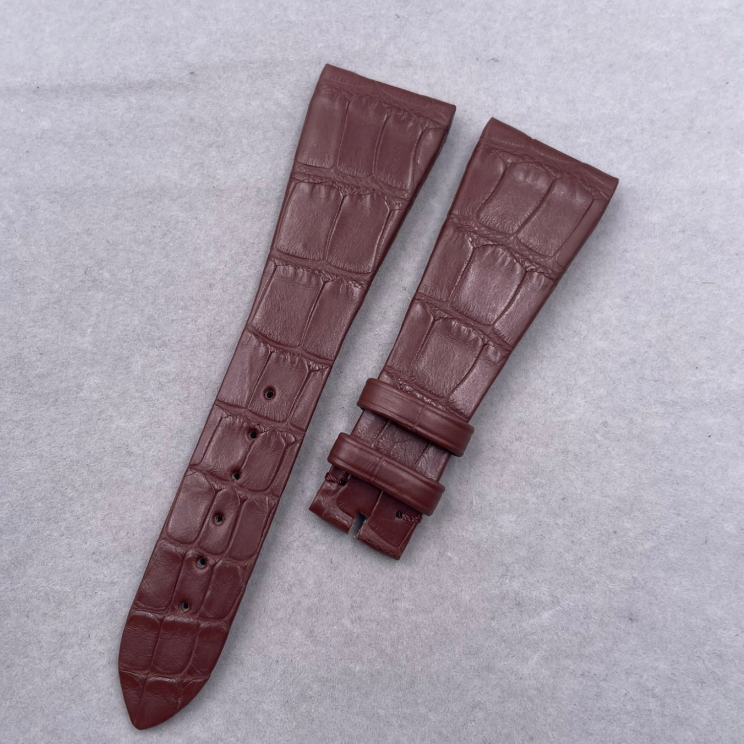Handcrafted Custom ALLIGATOR Leather Strap for Girard-Perregaux 1945 Series 25805/25815 (Headsnap Version)