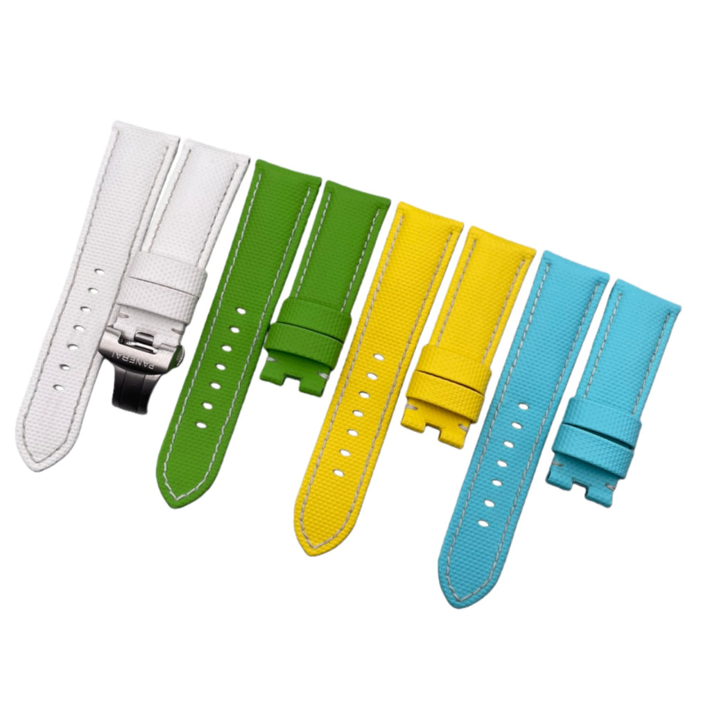 Compatible with Panerai Nylon Pattern Fluororubber Luminous Stitch Handmade Custom Strap