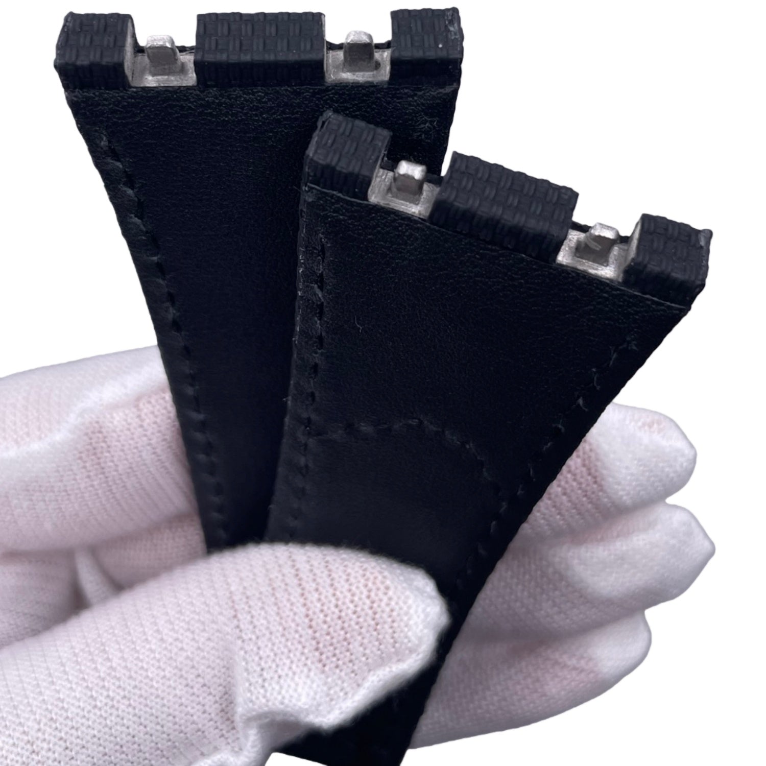 Custom Handmade Watch Strap for Richard Mille RM035 RM055 - Red Velcro Nylon Texture Fluororubber