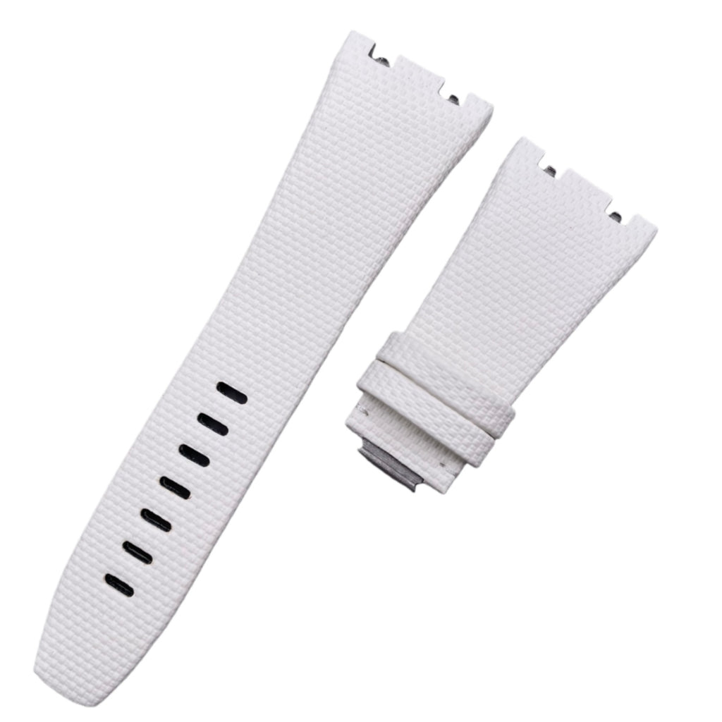 White Nylon Watch Strap for Audemars Piguet 26420 Royal Oak Offshore – Comfortable & Durable
