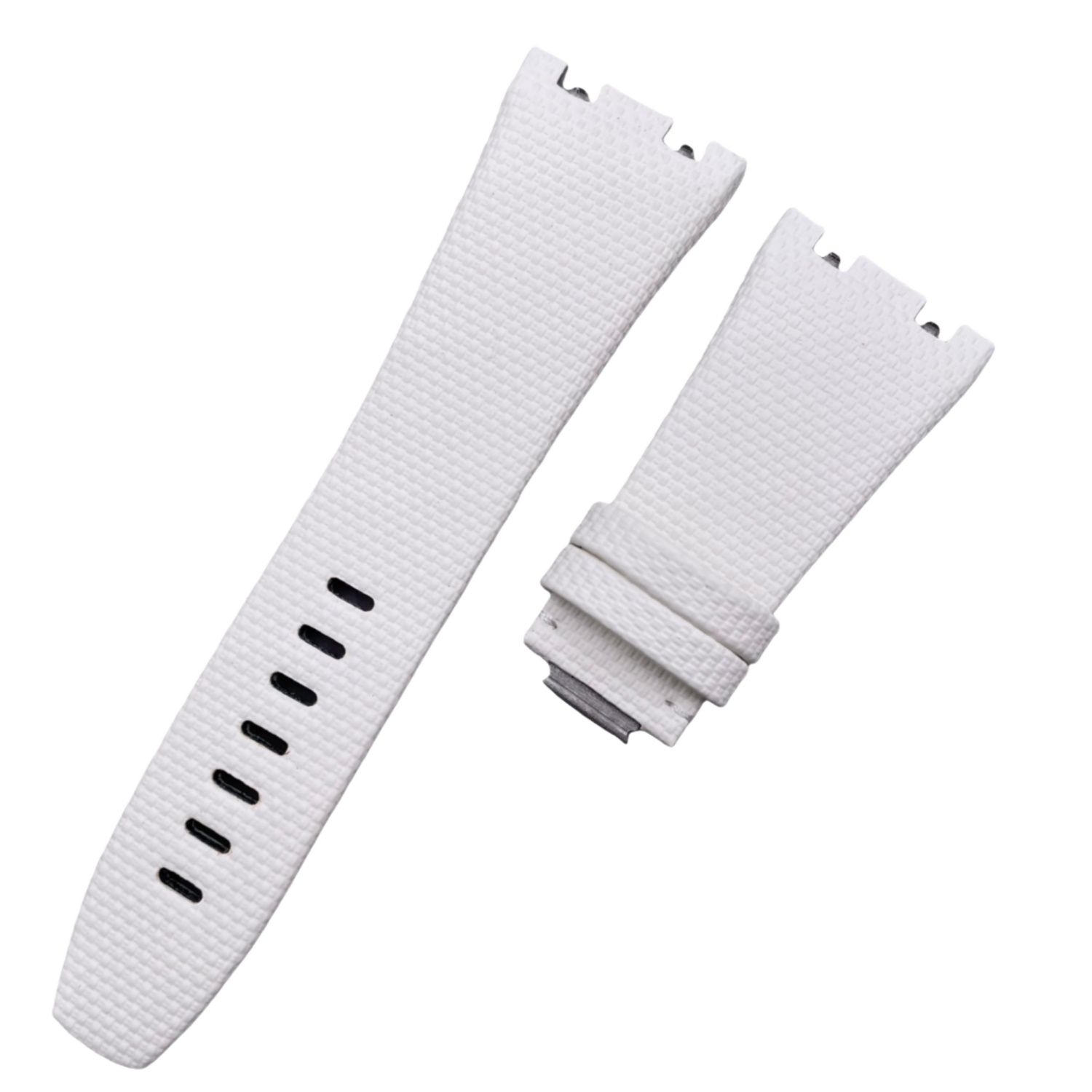 White Nylon Watch Strap for Audemars Piguet 26420 Royal Oak Offshore – Comfortable & Durable