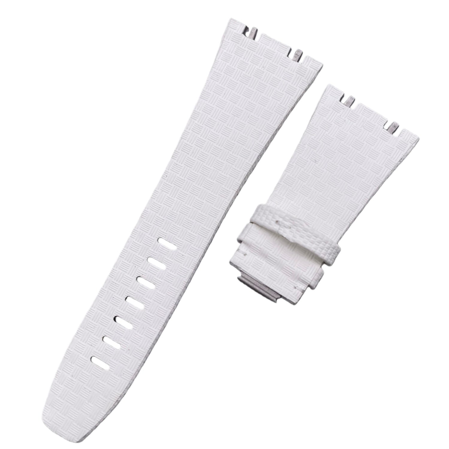 White Nylon Watch Strap for Audemars Piguet 26420 Royal Oak Offshore – Comfortable & Durable
