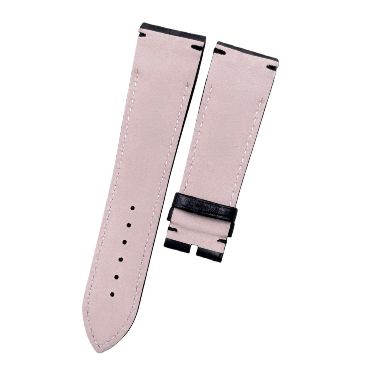 Custom Black ALLIGATOR Watch Strap for Chopard Mille Miglia 168571-3001 Series