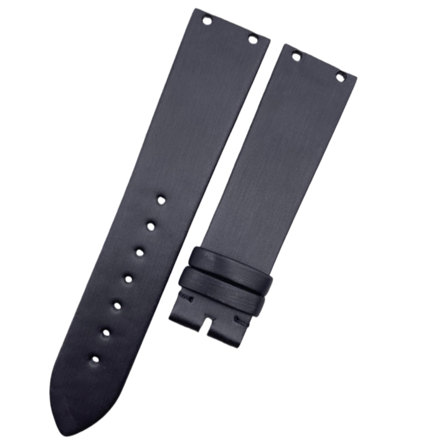 Fits Piaget G0A32096 Perforated ALLIGATOR Watch Strap Black