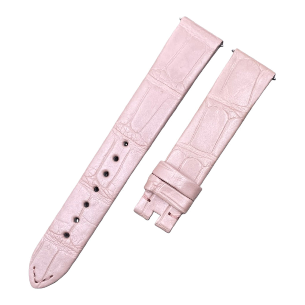Fits Vacheron Constantin Égérie Light Pink ALLIGATOR Quick-Release Handmade Custom Watch Strap (with Old Strap Required)
