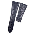 Alligator Leather Watch Strap for BVLGARI OCTO 102115 BGOP41BGLDCH Series - Handmade Genuine Alligator Leather Strap for Men