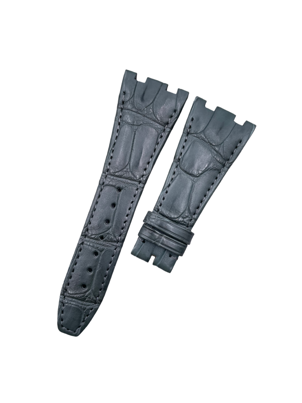 Compatible with Audemars Piguet Royal Oak, Crocodile Leather Watch Strap