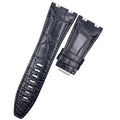 Dark Gray Alligator Leather Watch Strap for Audemars Piguet 15720 & 26420 – Quick Release