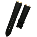 Watch Strap for Piaget POLO G0A31159/G0A32040 Series - 21mm Handmade Custom Black Nylon-Textured Rubber Strap